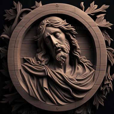 3D model st jesus (STL)